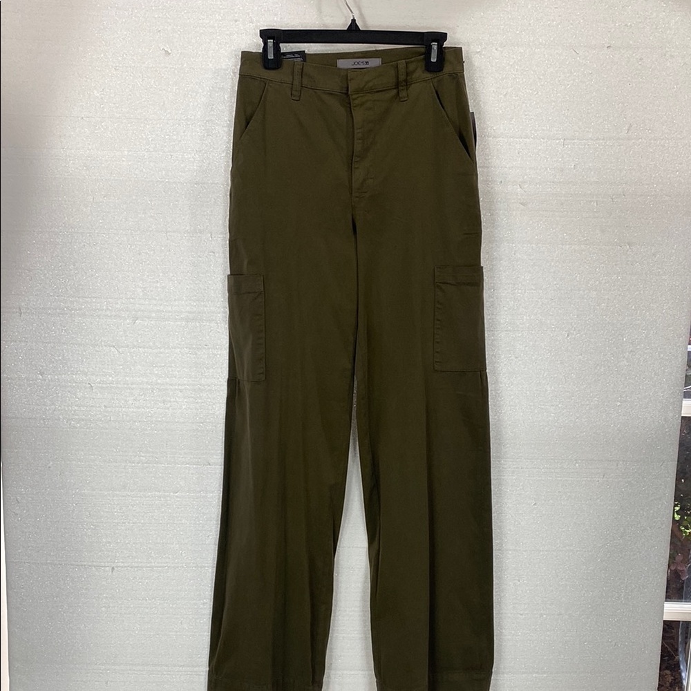 $228 Joe’s Olive Cargo Pants size 26 New